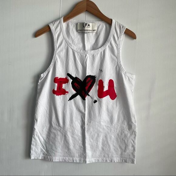 Love x Fashion x Art “I hate you” tank top - Picture 2 of 7